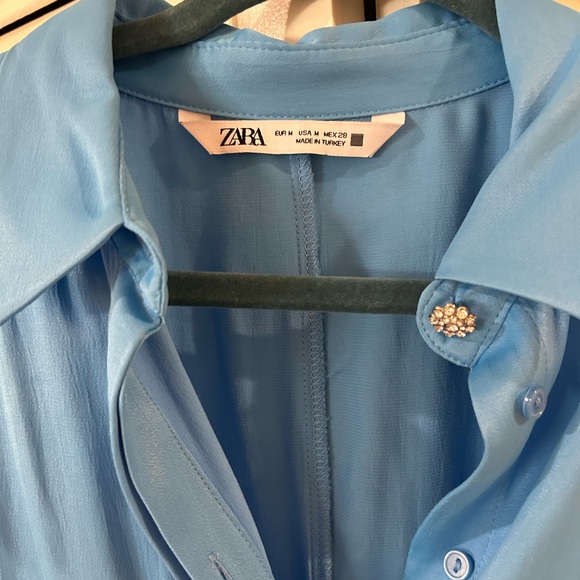 Zara Satin Dress - Picture 2 of 5